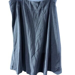 Teens ribbed  blue Gray Skirt J10